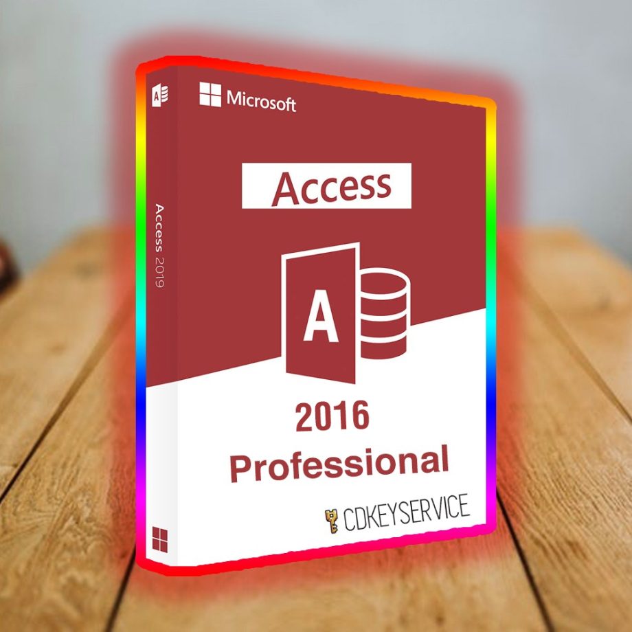 Microsoft Access 2016 Professional Digital Download