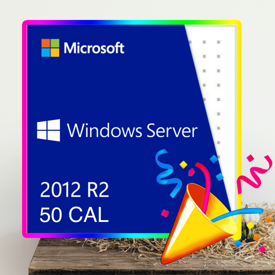 50 CAL User Windows 2012 R2